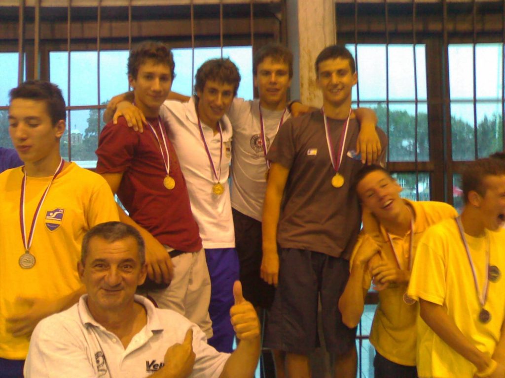 2007, Kadetski rekorderi, 4x100 slobodno: Dušan Jocić, Stefan Andonović, Filip Kostić i Aleksandar Stevanović